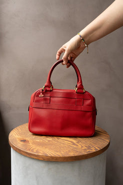 Delvaux Red Parole Bag