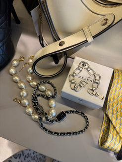 Delvaux Silver Bracelet