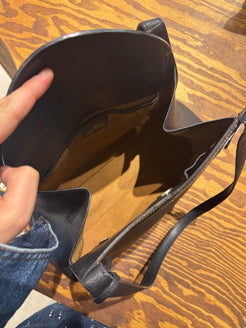 Delvaux Soupir Black Shoulder Bag