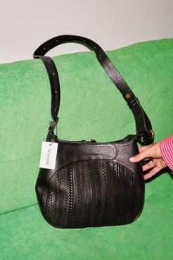 Delvaux Souverain Black Toile de Cuir