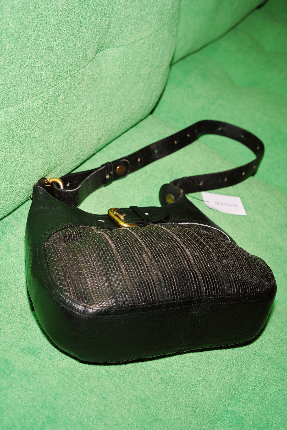 Delvaux Souverain Black Toile de Cuir