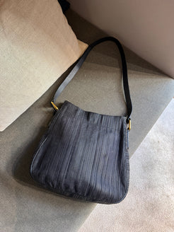 Delvaux Toile de Cuir Crossbody Bag