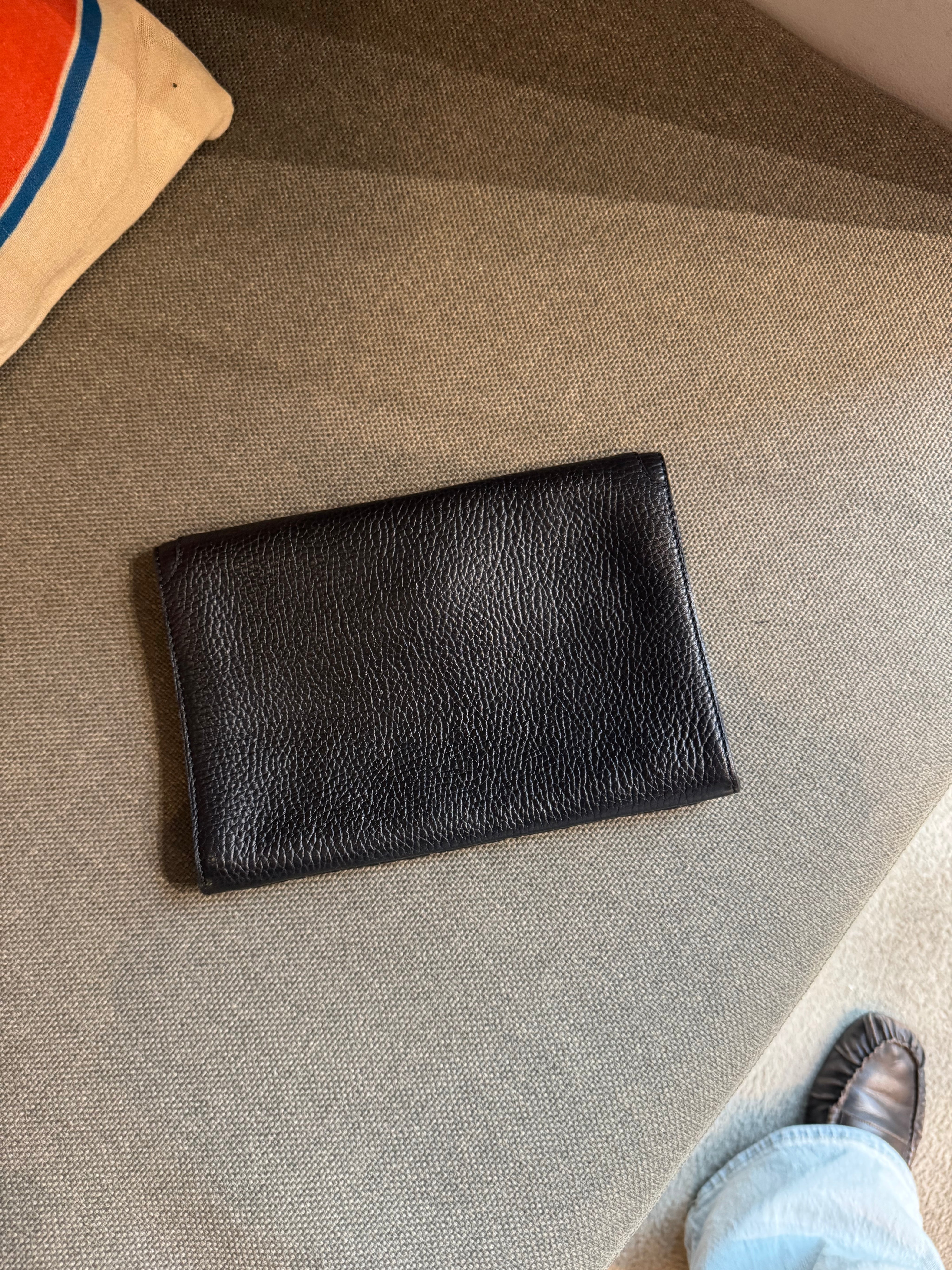 Delvaux Tressé Clutch