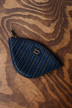 Delvaux Tressé Coin Wallet
