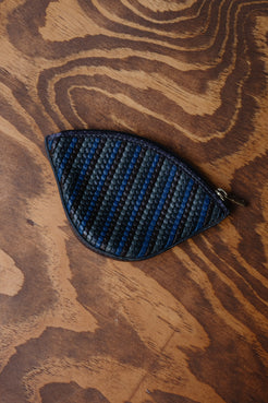 Delvaux Tressé Coin Wallet