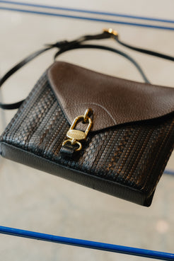 Delvaux Tresse Grelon Crossbody Bag