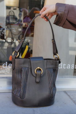 Delvaux Tressé Shoulder Bag