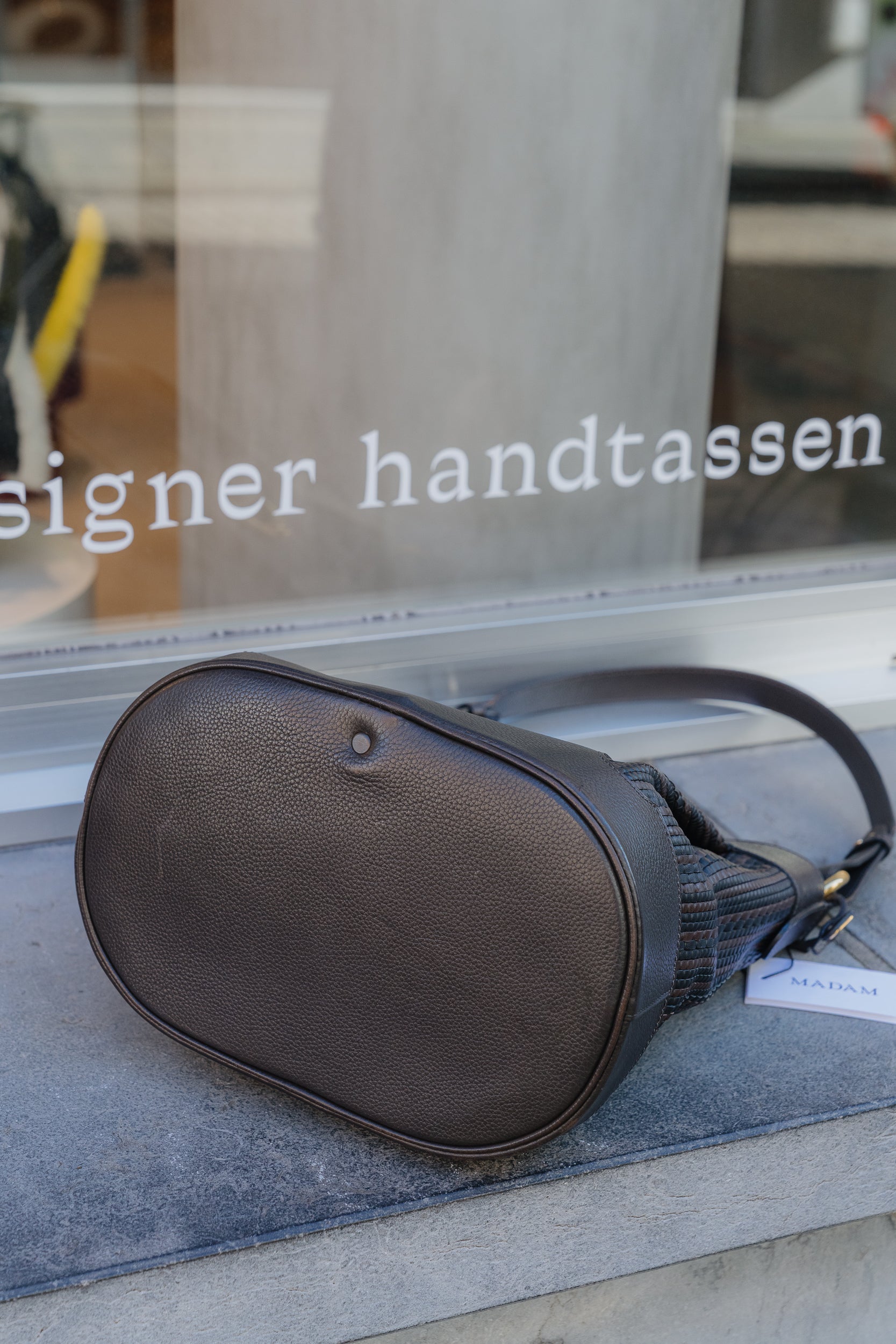 Delvaux Tressé Shoulder Bag