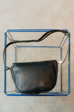 Delvaux Vintage Blue Crossbody Bag