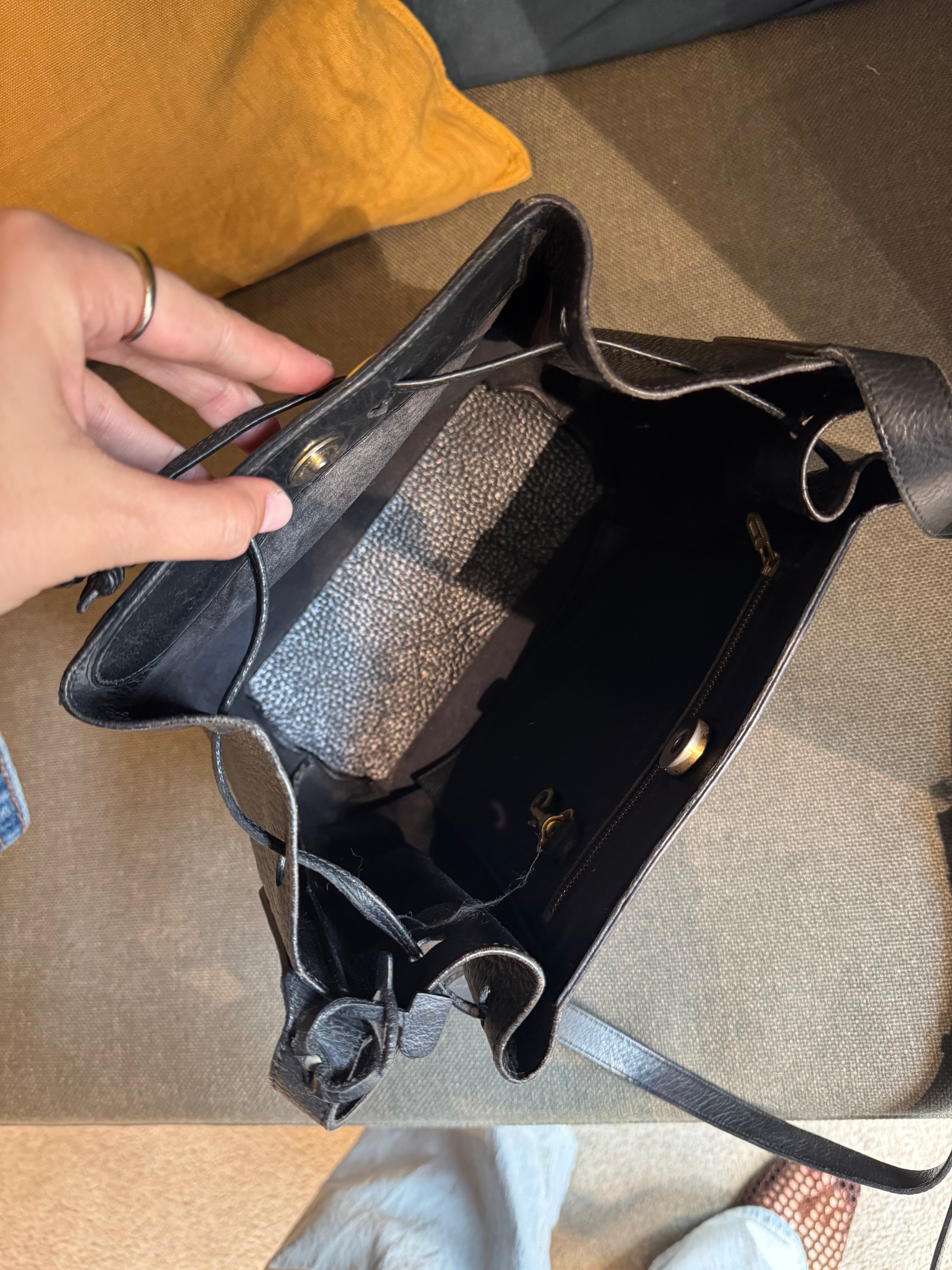 Delvaux Vintage Bucket Bag
