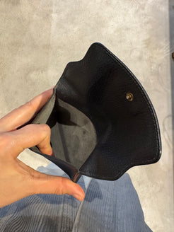 Delvaux Vintage Dark Blue Coin Wallet