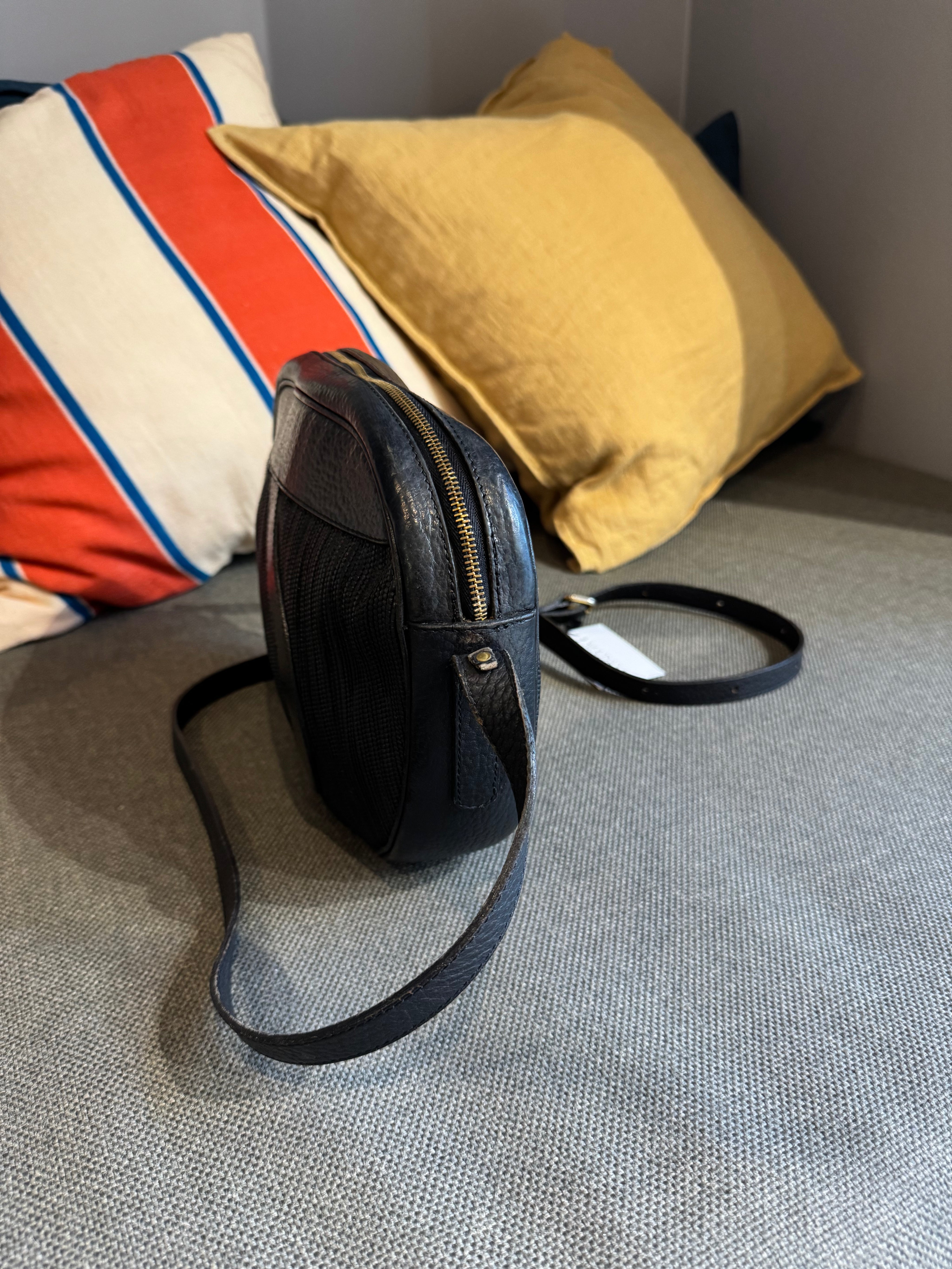 Delvaux Vintage Tressé Crossbody