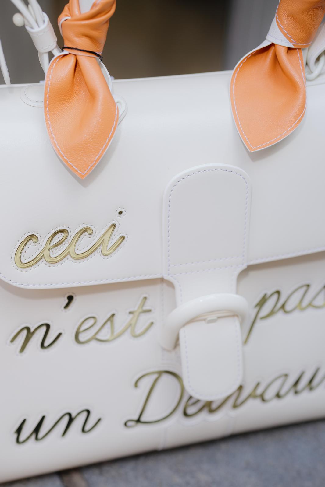 Delvaux White Brillant L'Humour