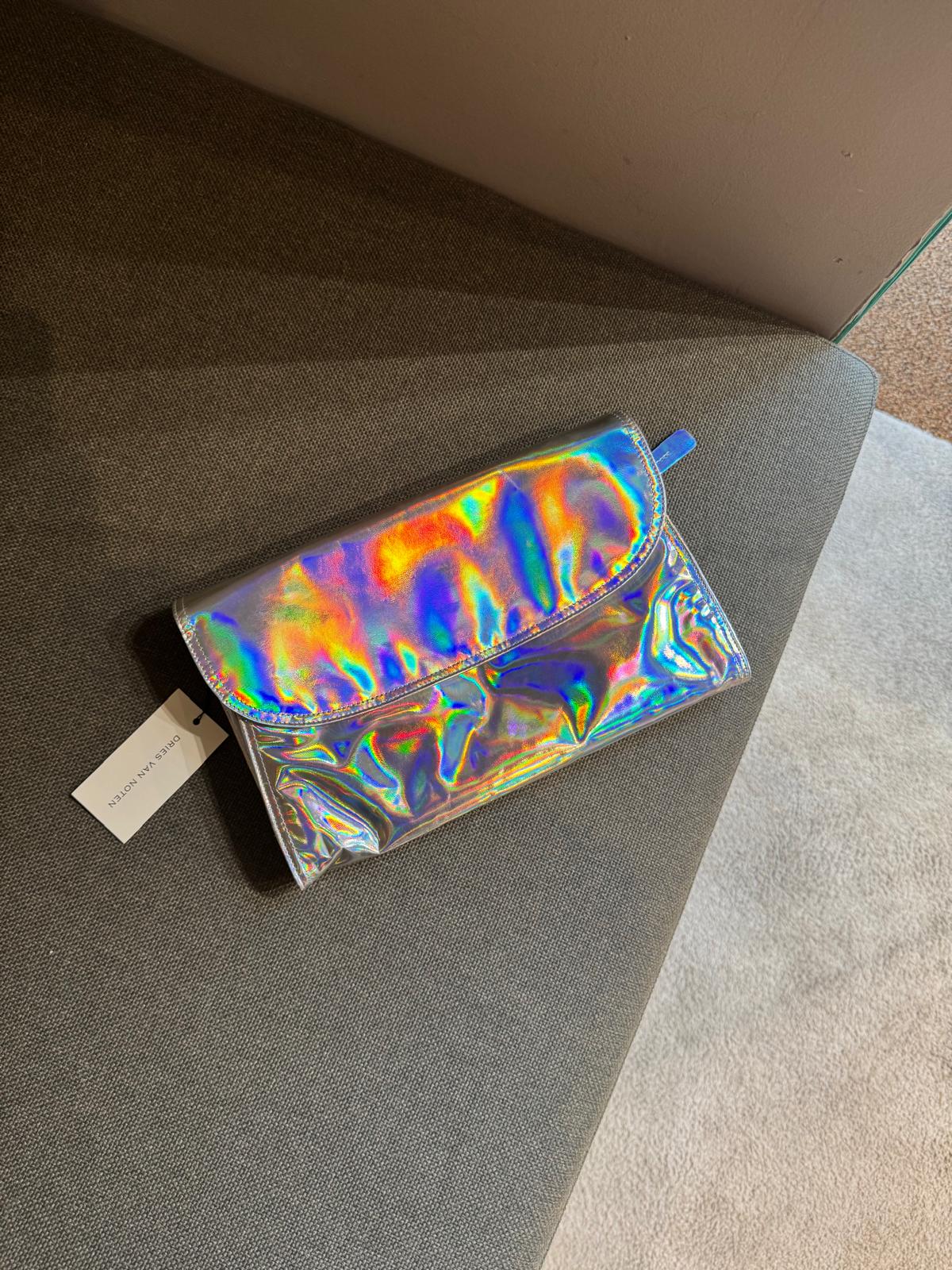 Dries Van Noten Holographic Clutch