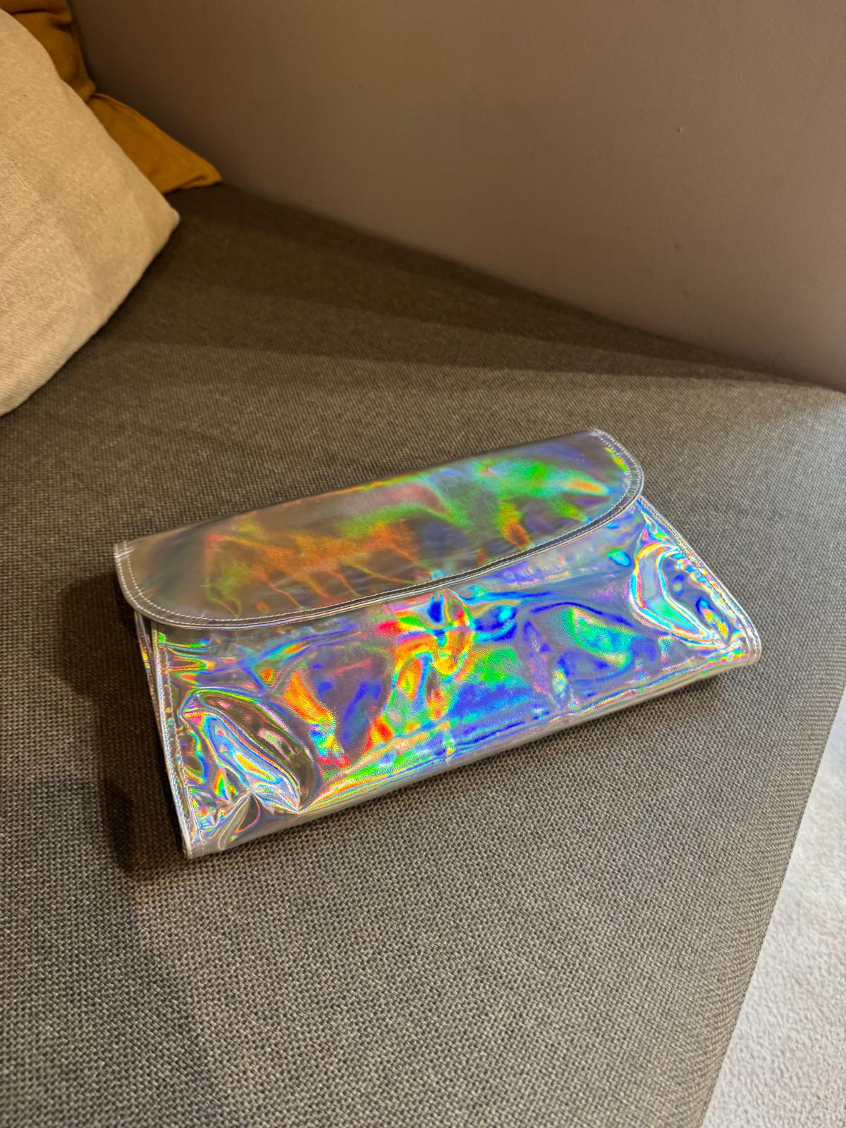 Dries Van Noten Holographic Clutch