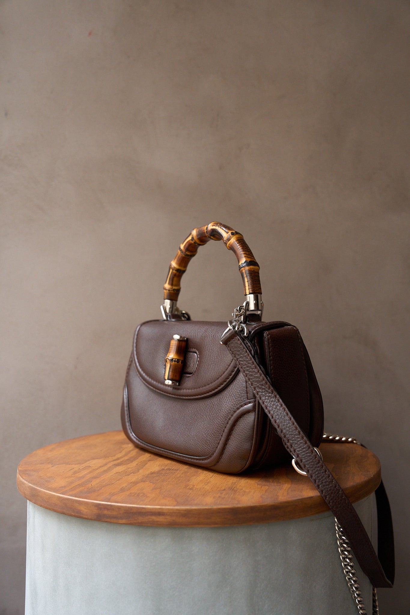 GUCCI 1947 Bamboo Medium Bag
