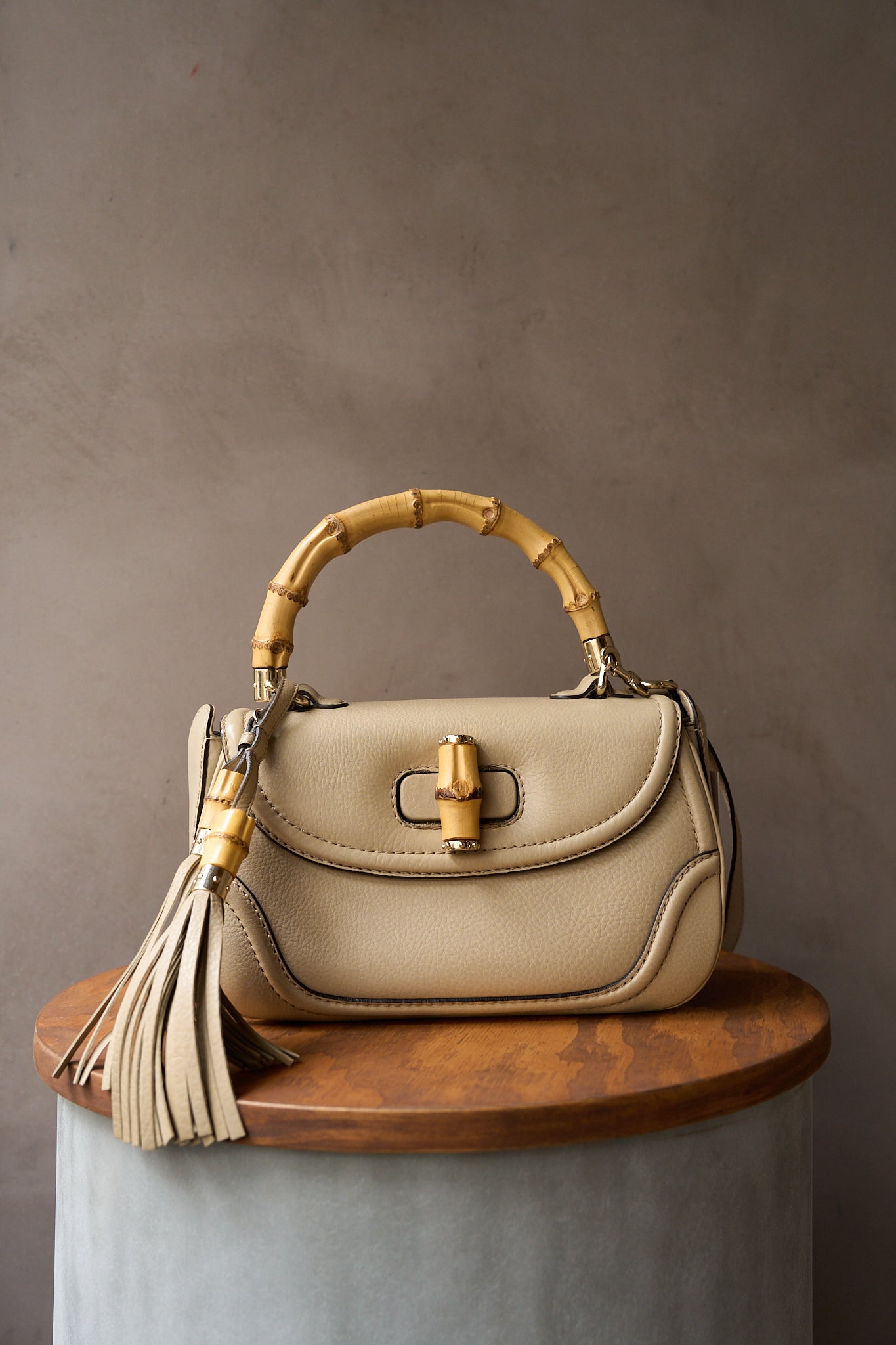 GUCCI 1947 Bamboo Medium Bag