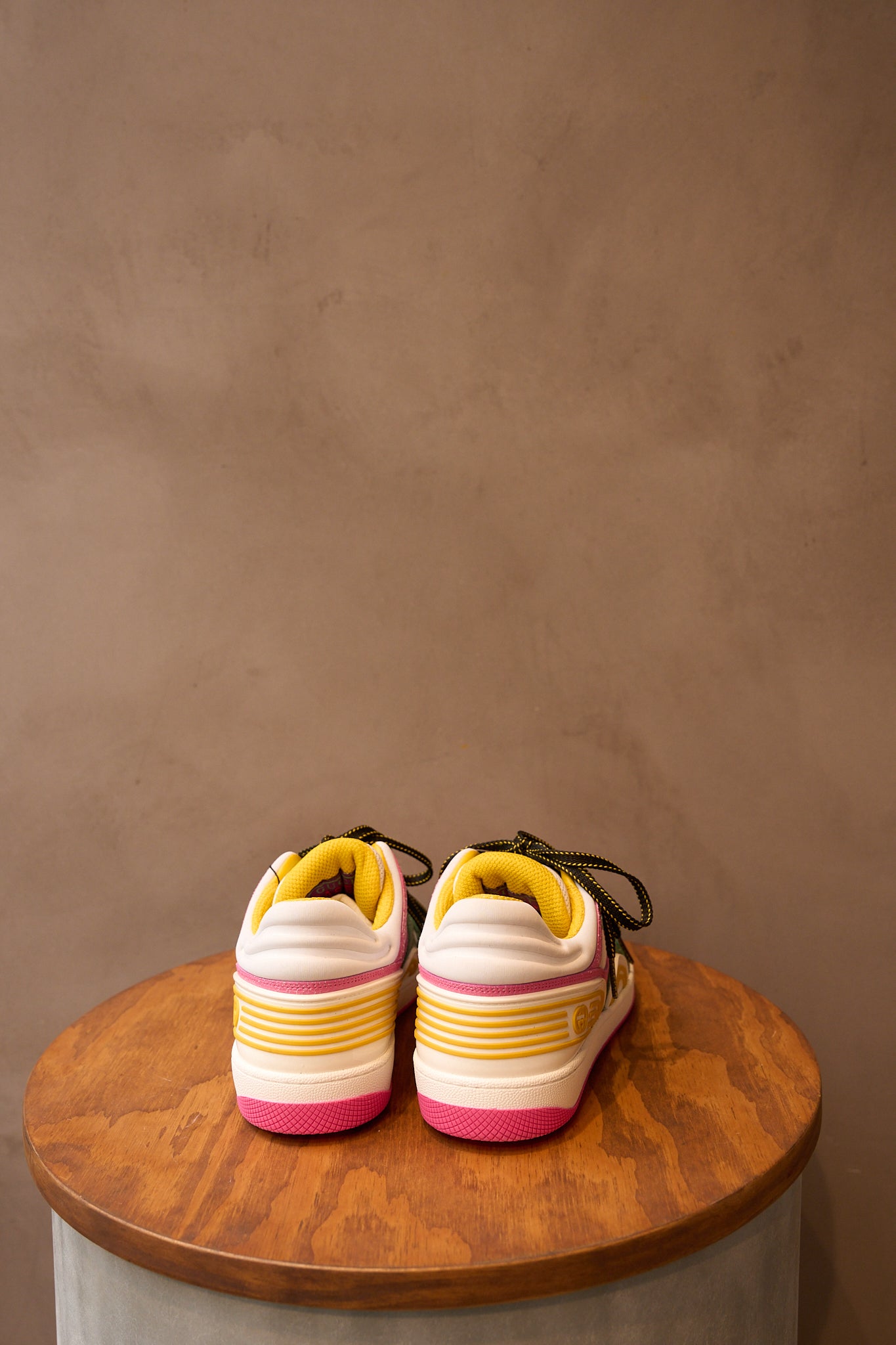 Gucci Basket Leather Multicolour Low Top Sneakers