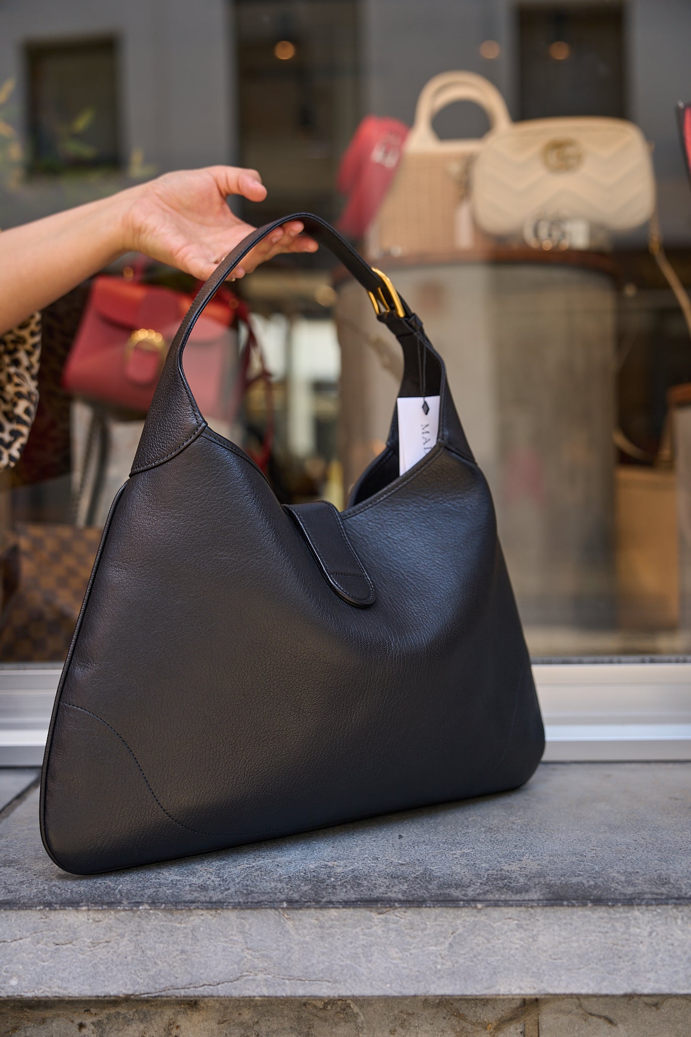 Gucci Black Large Aphrodite Bag