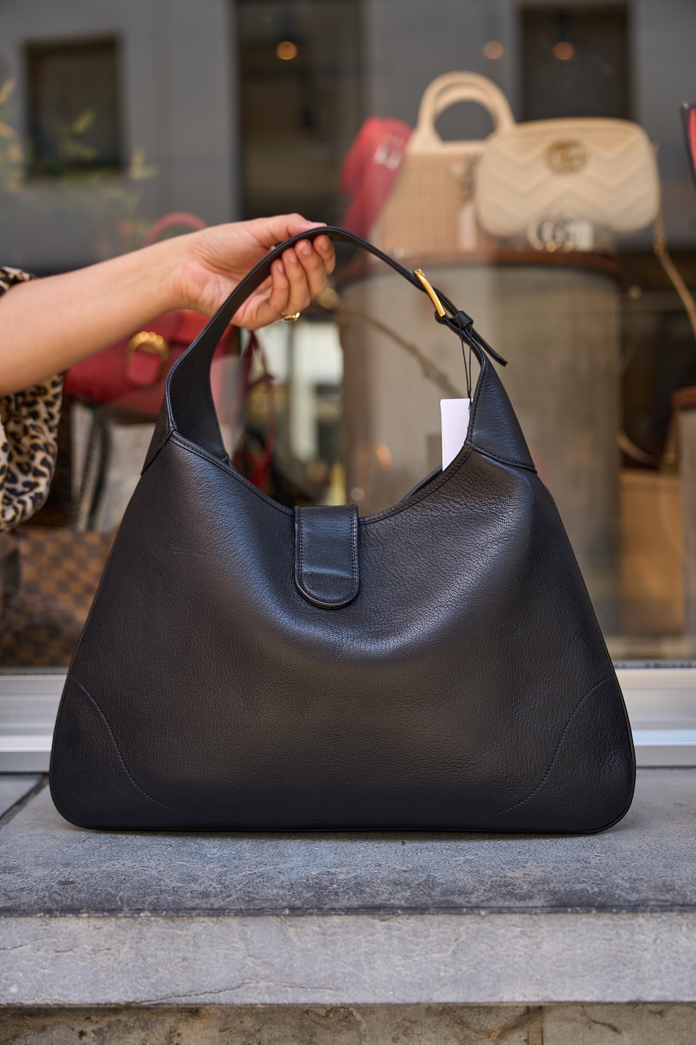 Gucci Black Large Aphrodite Bag