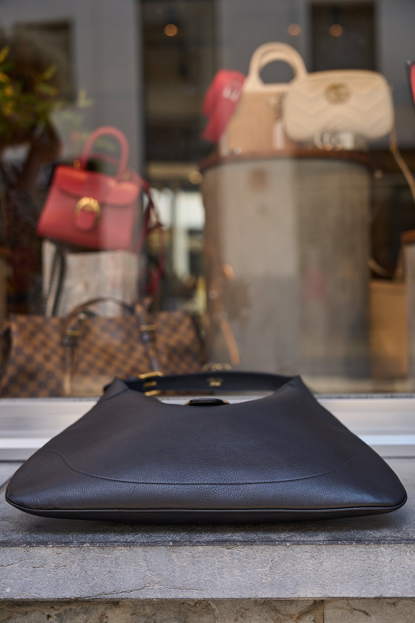 Gucci Black Large Aphrodite Bag