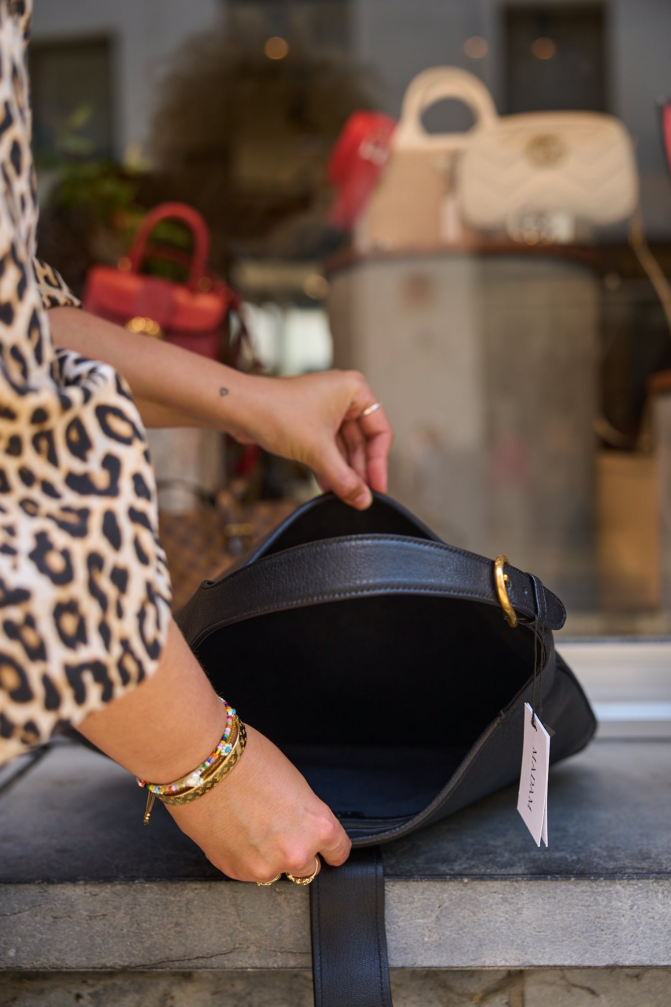 Gucci Black Large Aphrodite Bag