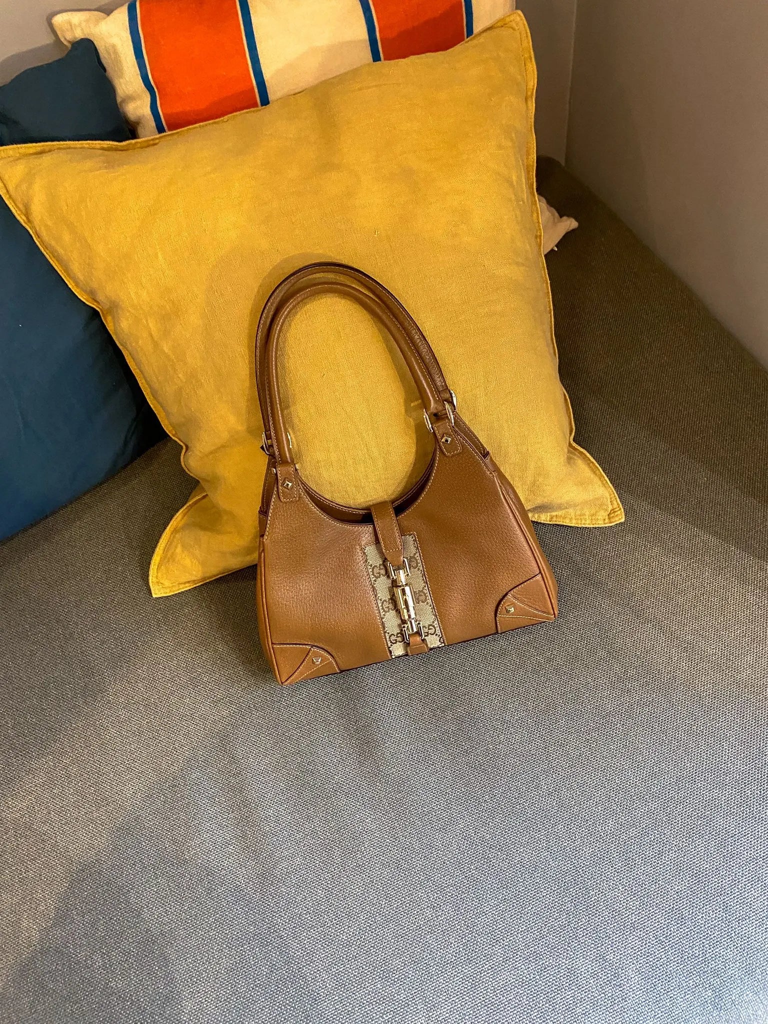 Gucci Camel Jackie Bag