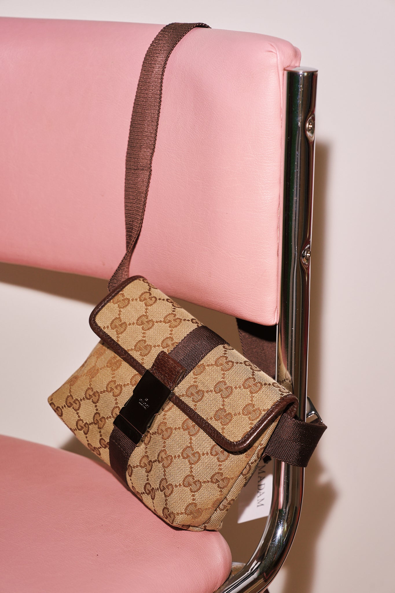 Gucci Canvas Monogram Bum Bag