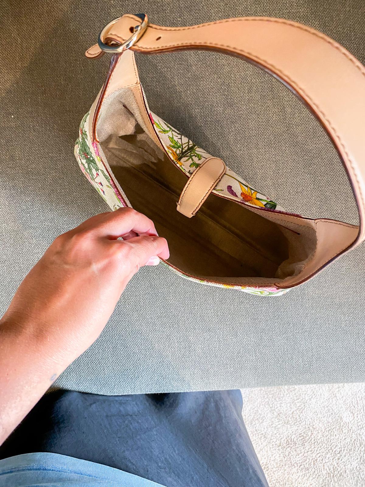 Gucci Floral Canvas Jackie Bag