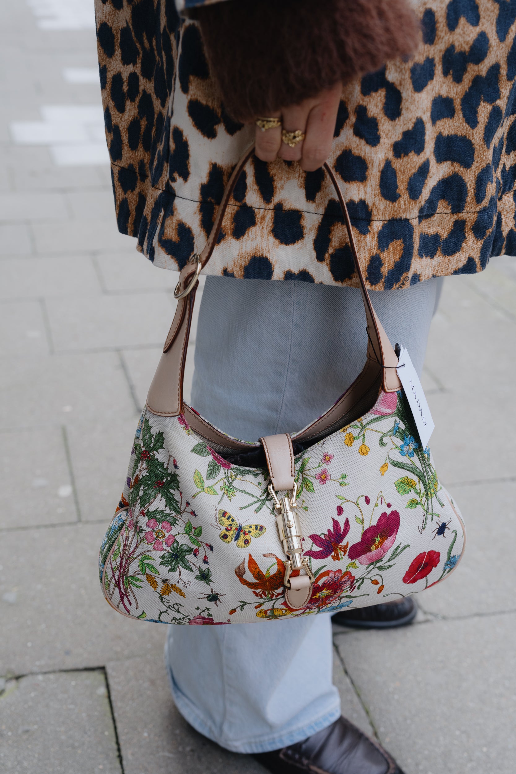 Gucci Floral Jackie Bag