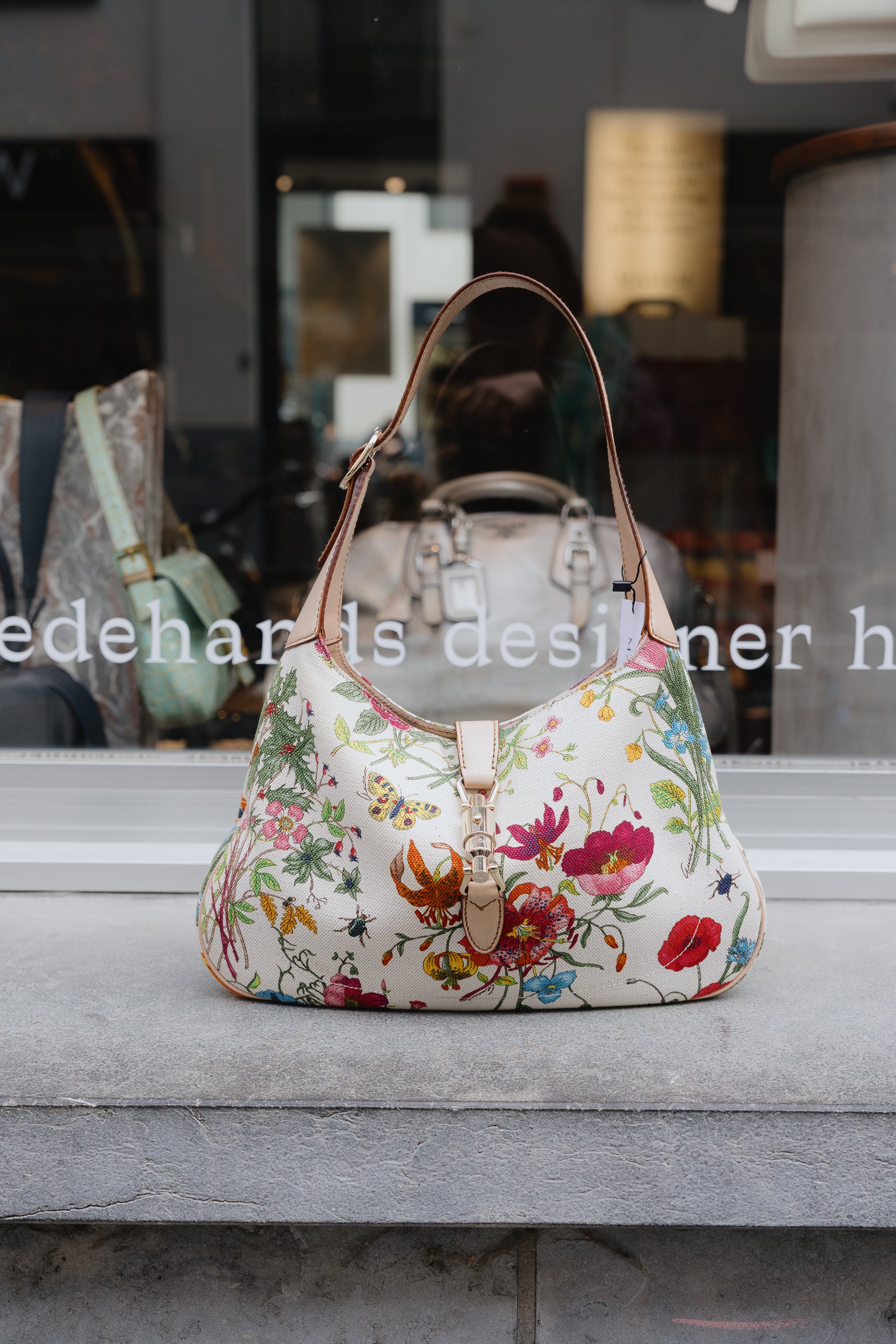 Gucci Floral Jackie Bag