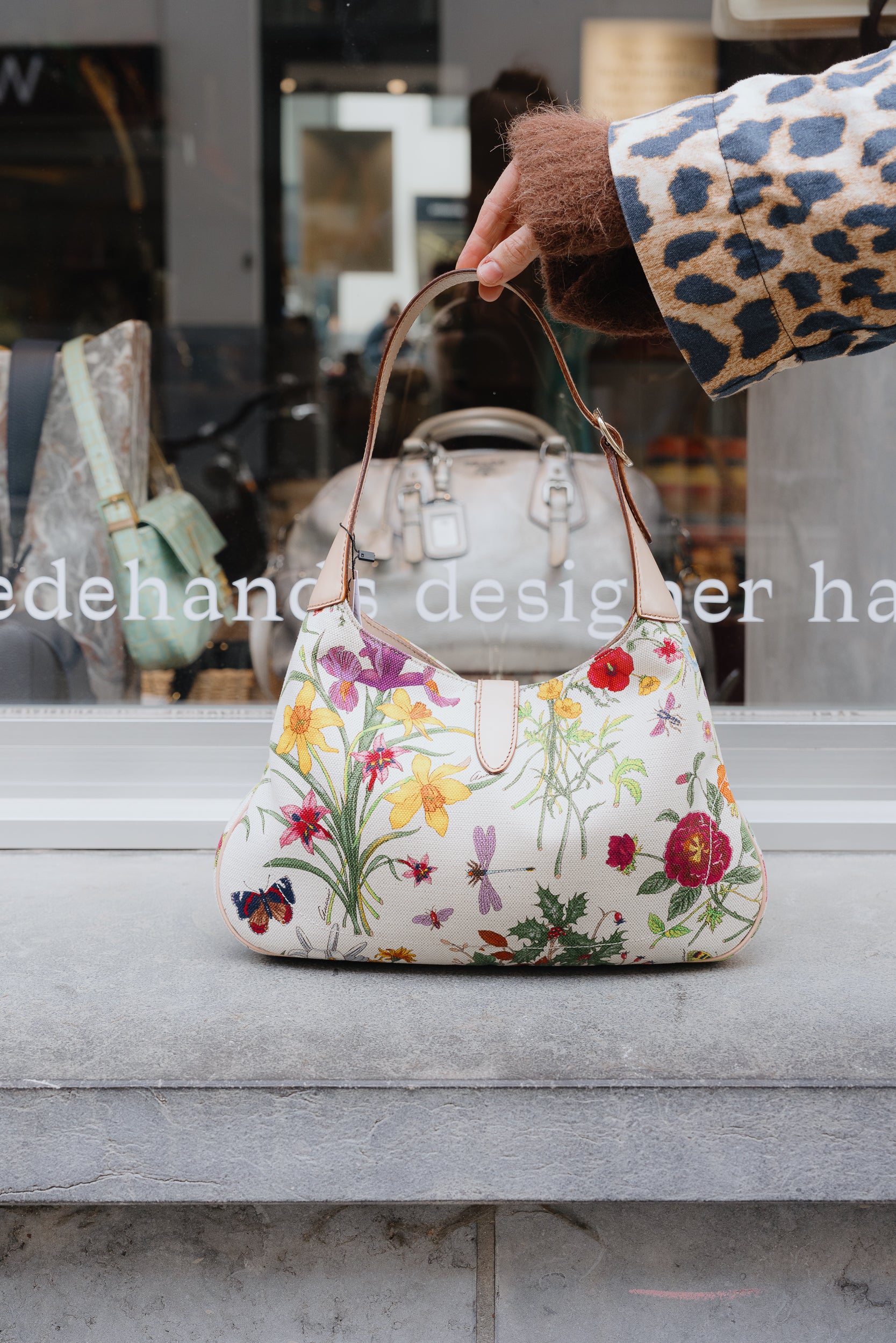 Gucci Floral Jackie Bag