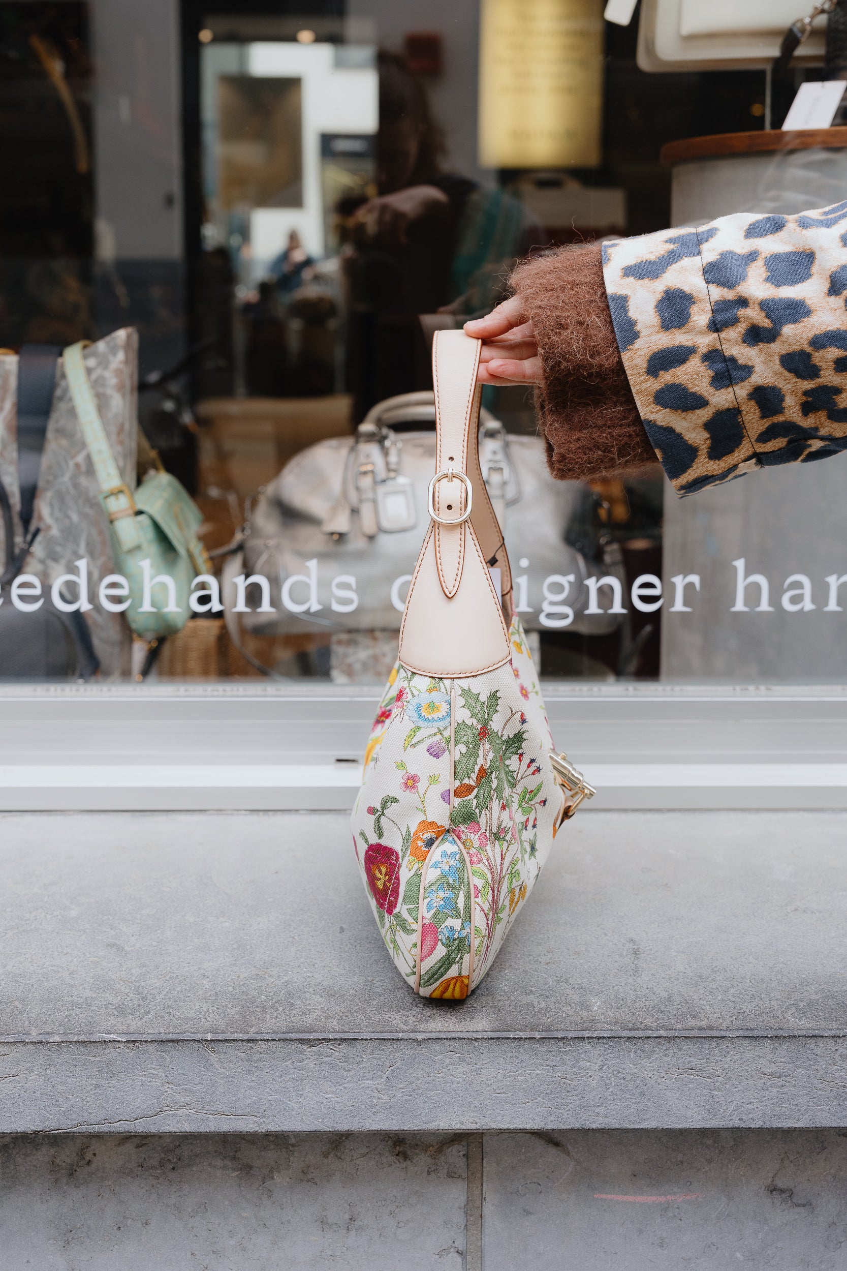 Gucci Floral Jackie Bag