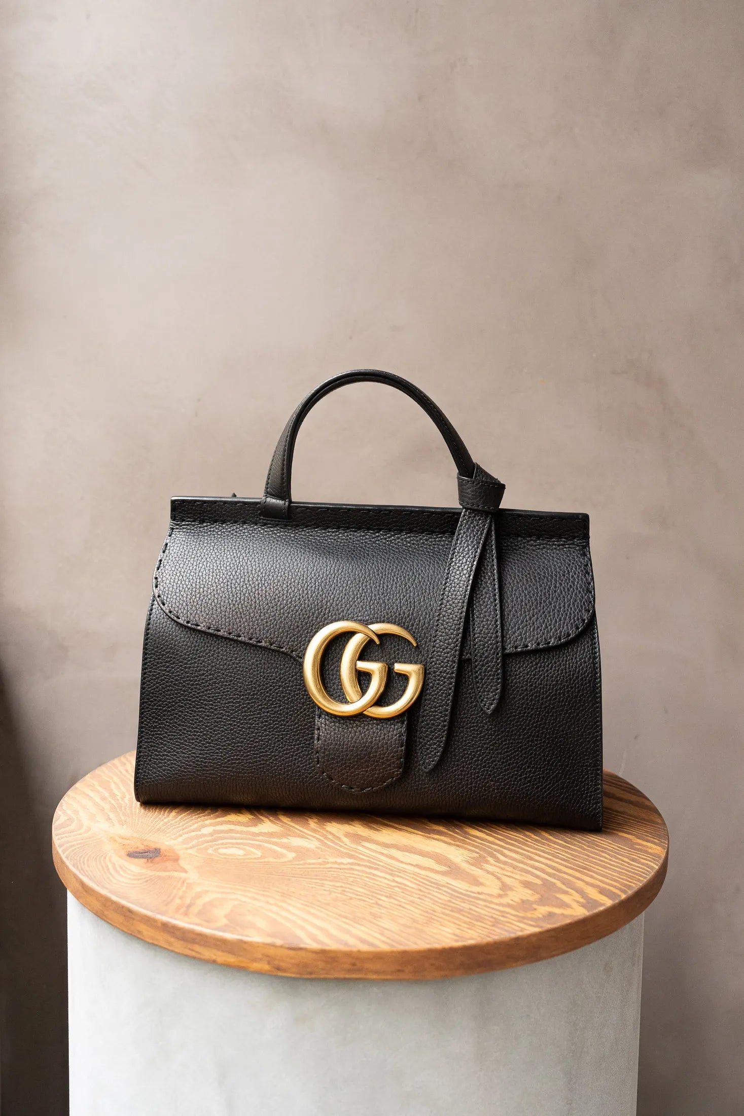 Gucci GG Marmont Medium Top Handle Bag