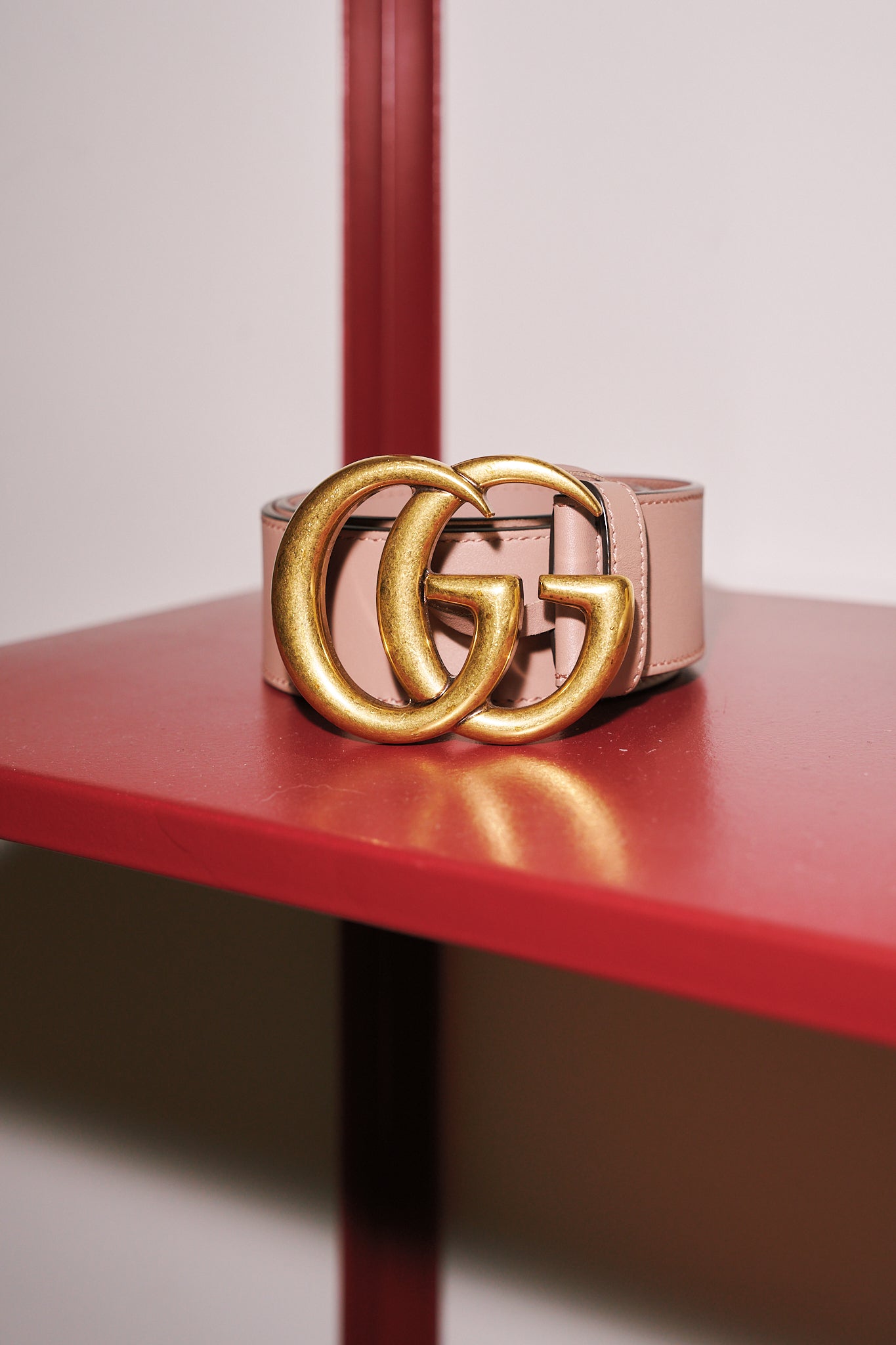 Gucci Marmont Taupe Belt