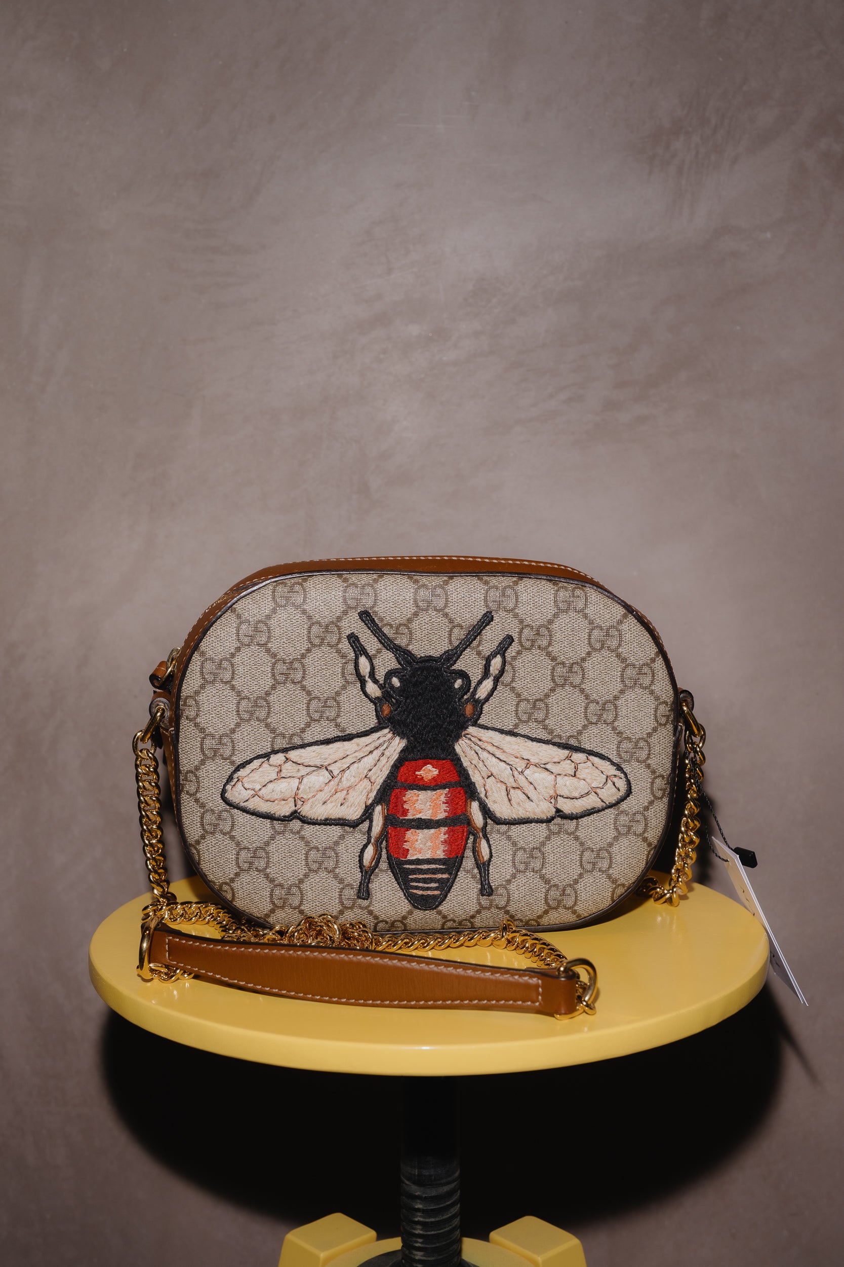 Gucci Monogram Bee Bag
