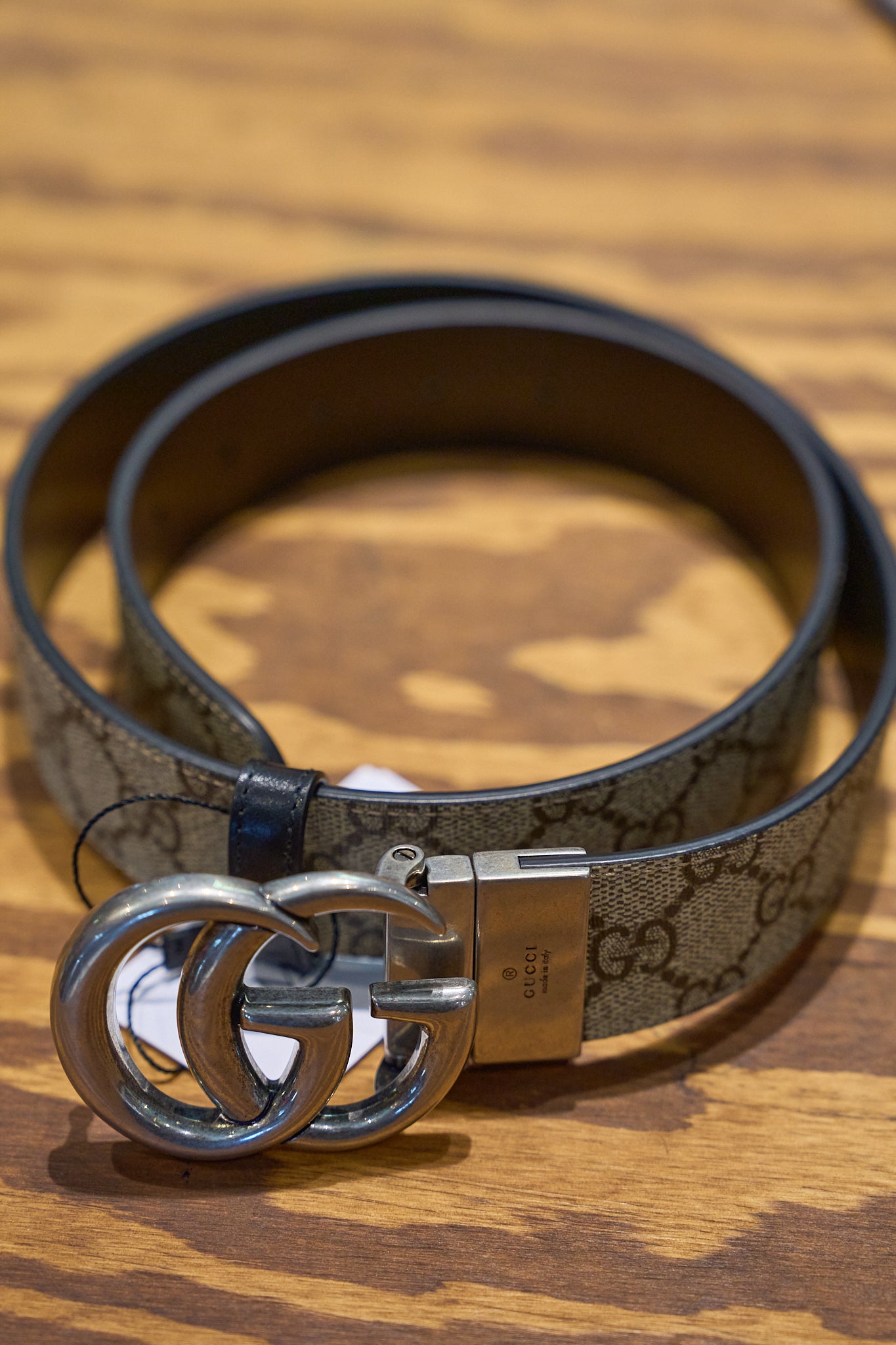 Gucci Monogram Belt