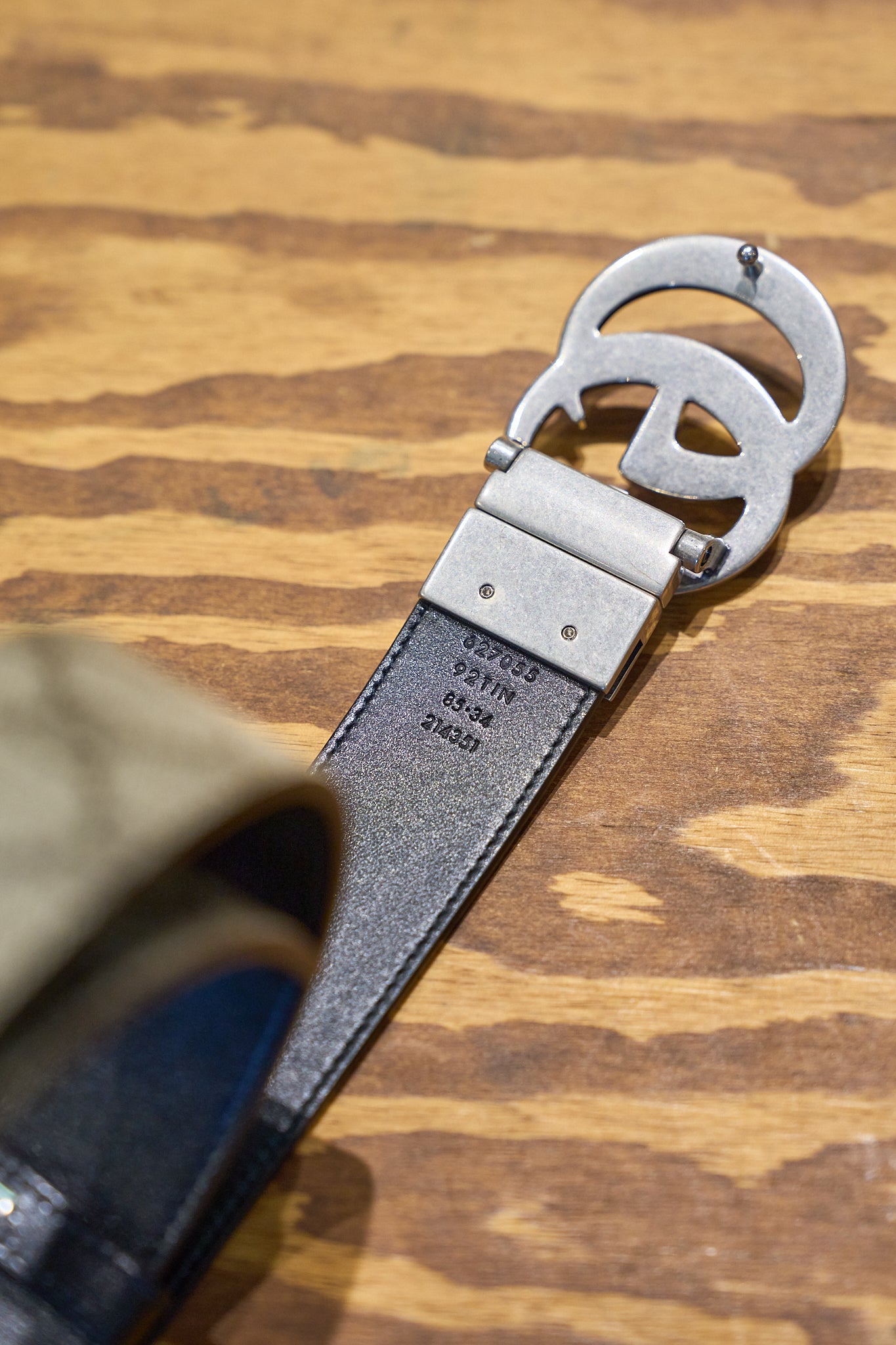 Gucci Monogram Belt