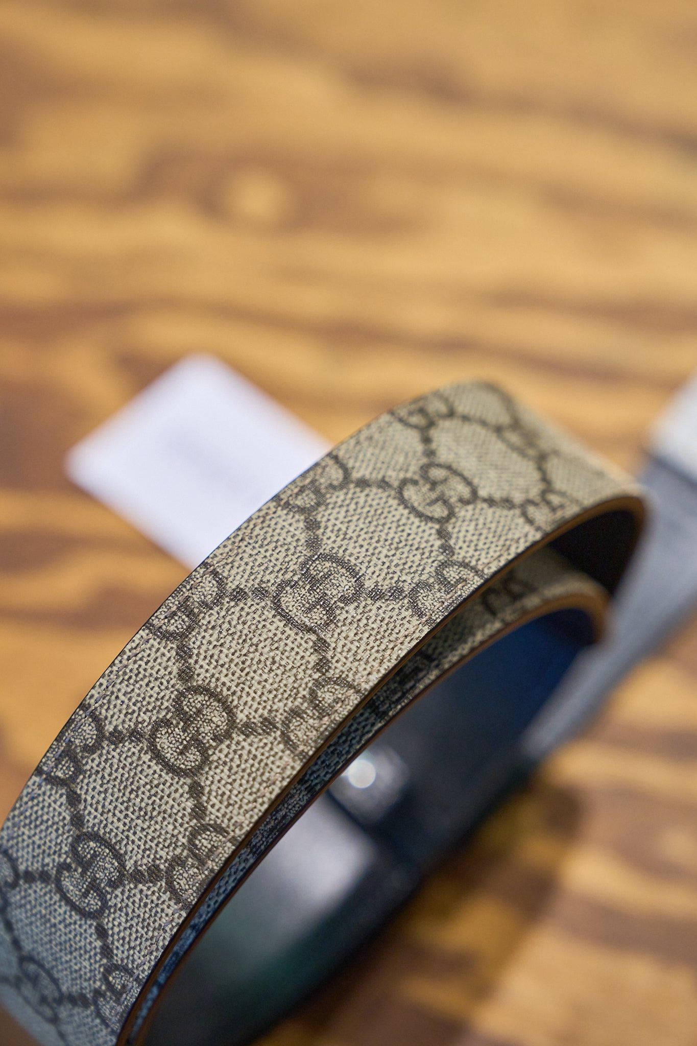 Gucci Monogram Belt