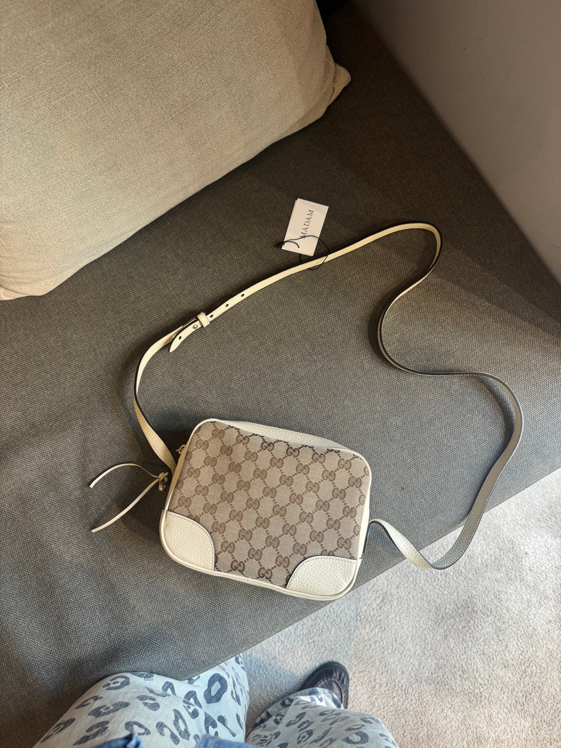 Gucci Monogram Bree Crossbody Bag