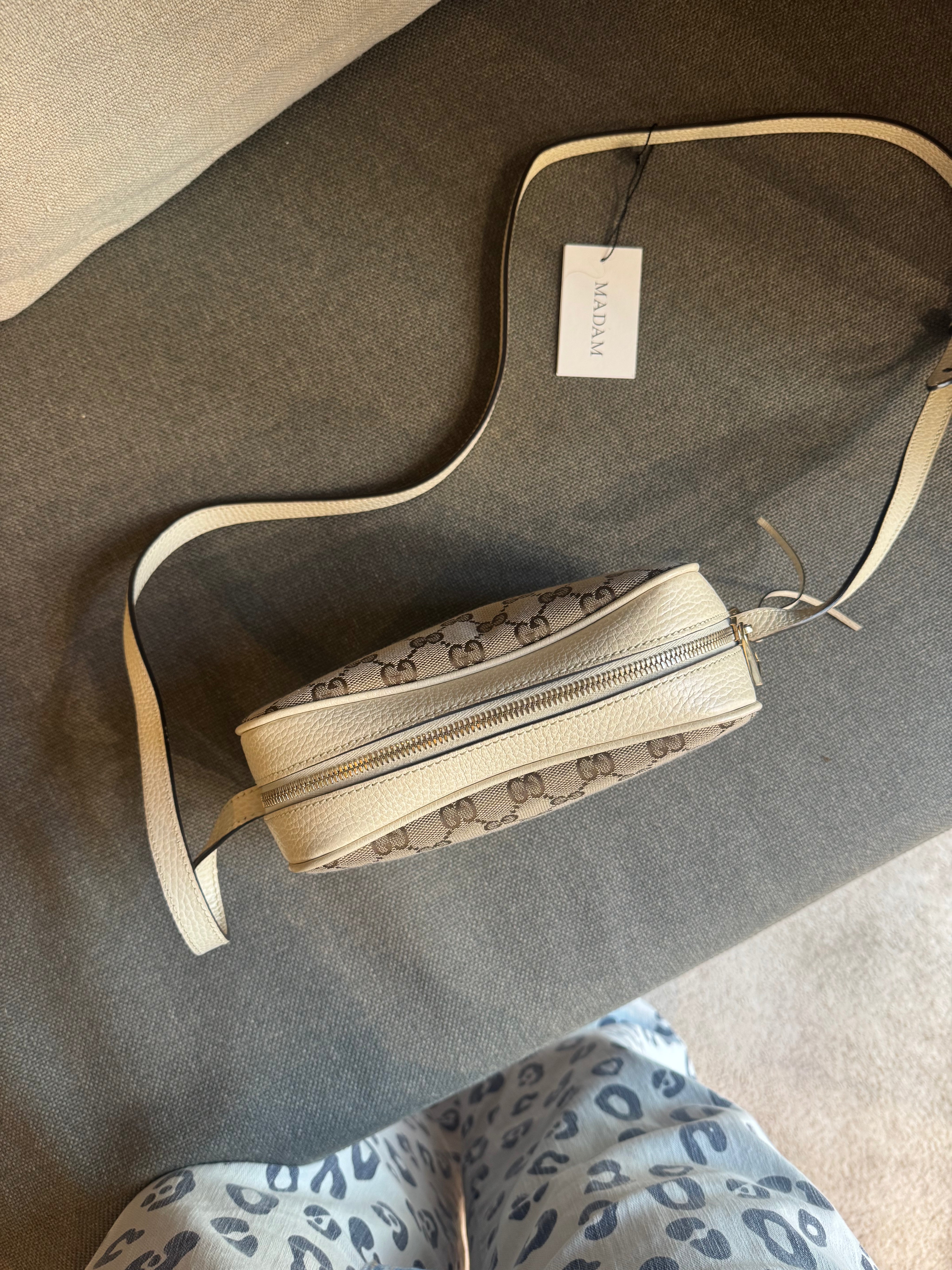 Gucci Monogram Bree Crossbody Bag