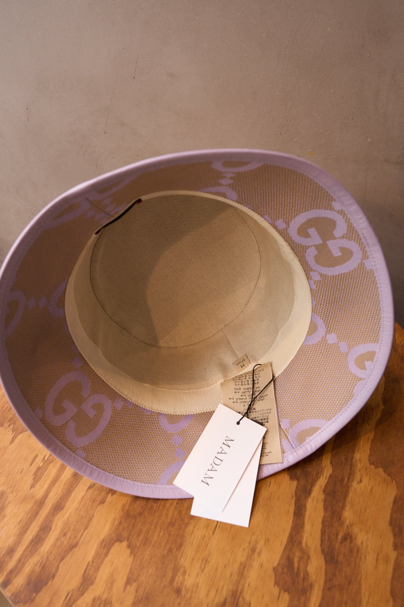Gucci Monogram Bucket Hat