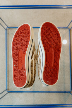 Gucci Monogram Slip-On Sneakers