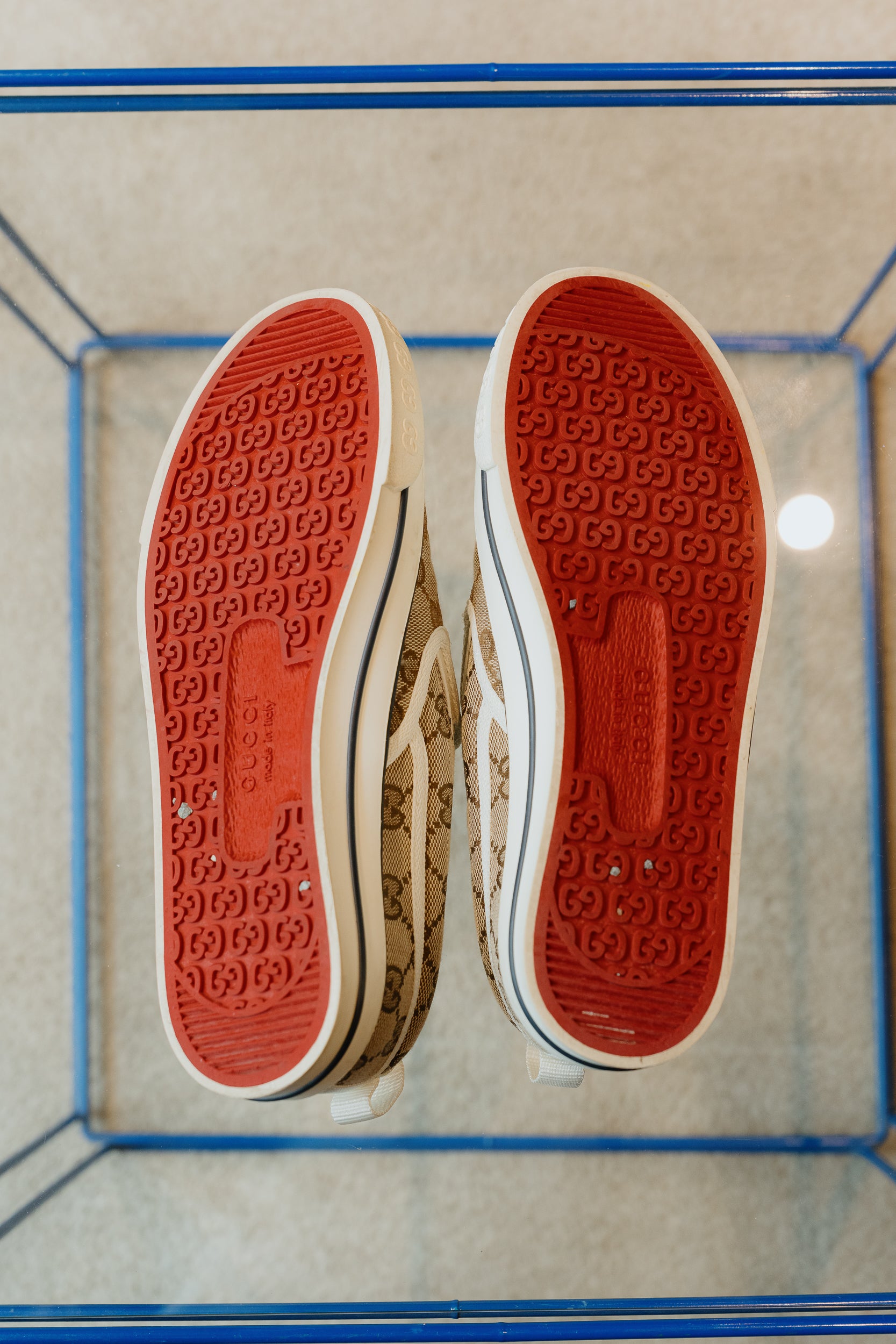 Gucci Monogram Slip-On Sneakers