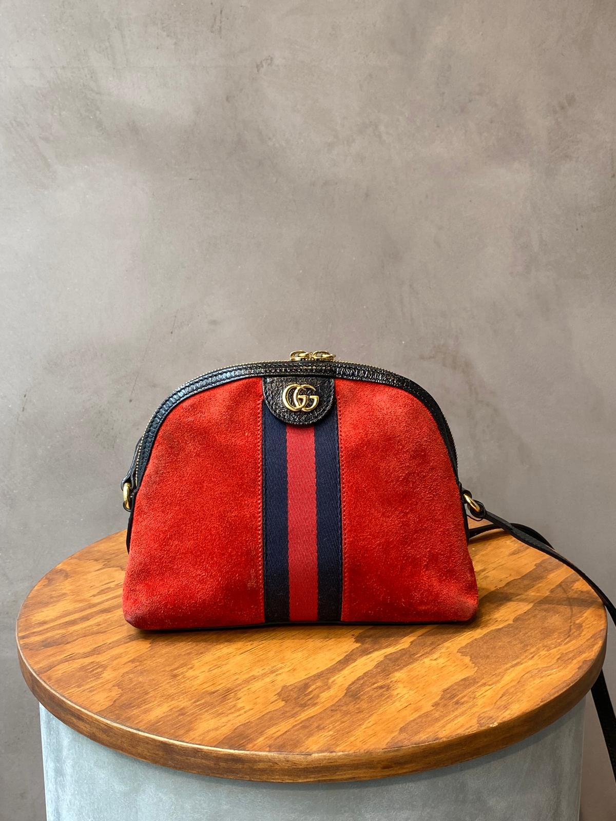 Gucci Ophidia Red Crossbody Bag