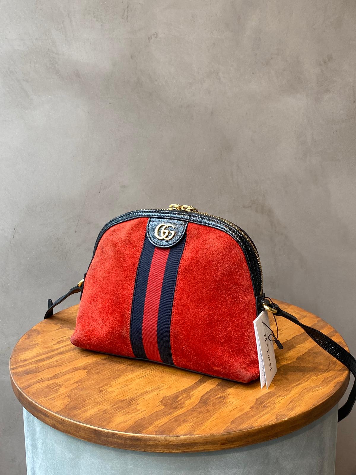 Gucci Ophidia Red Crossbody Bag