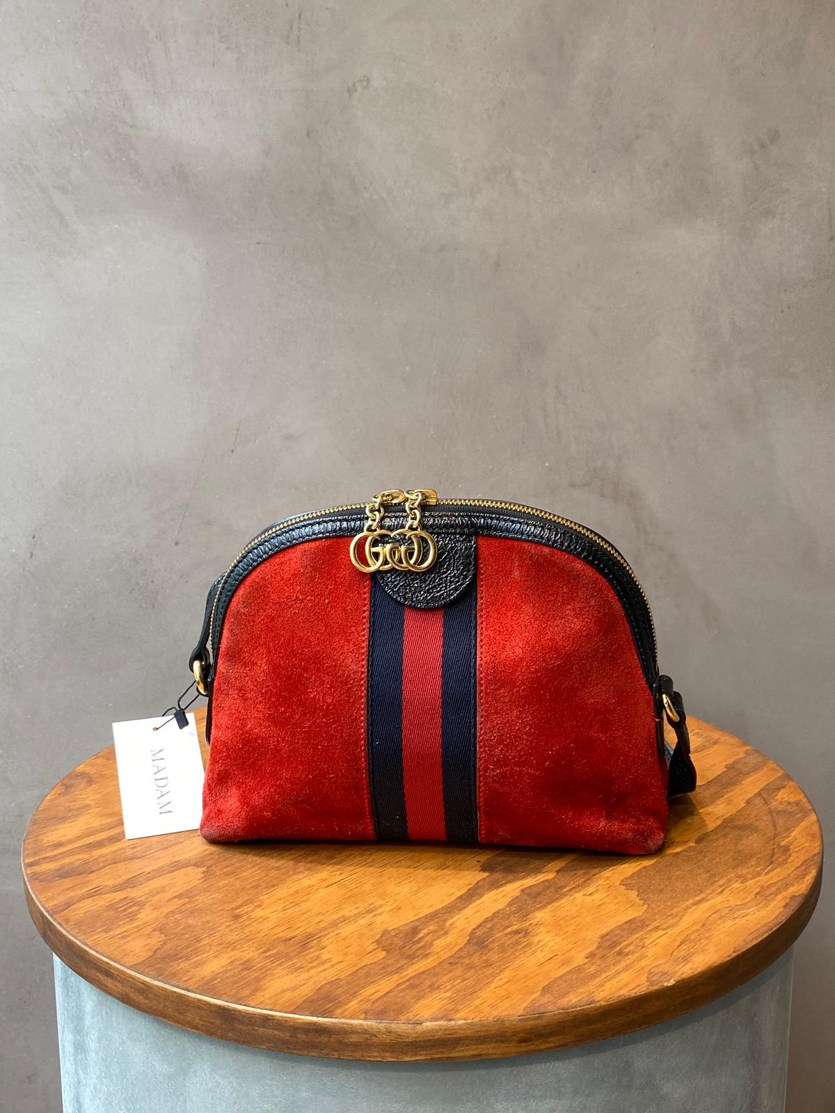 Gucci Ophidia Red Crossbody Bag