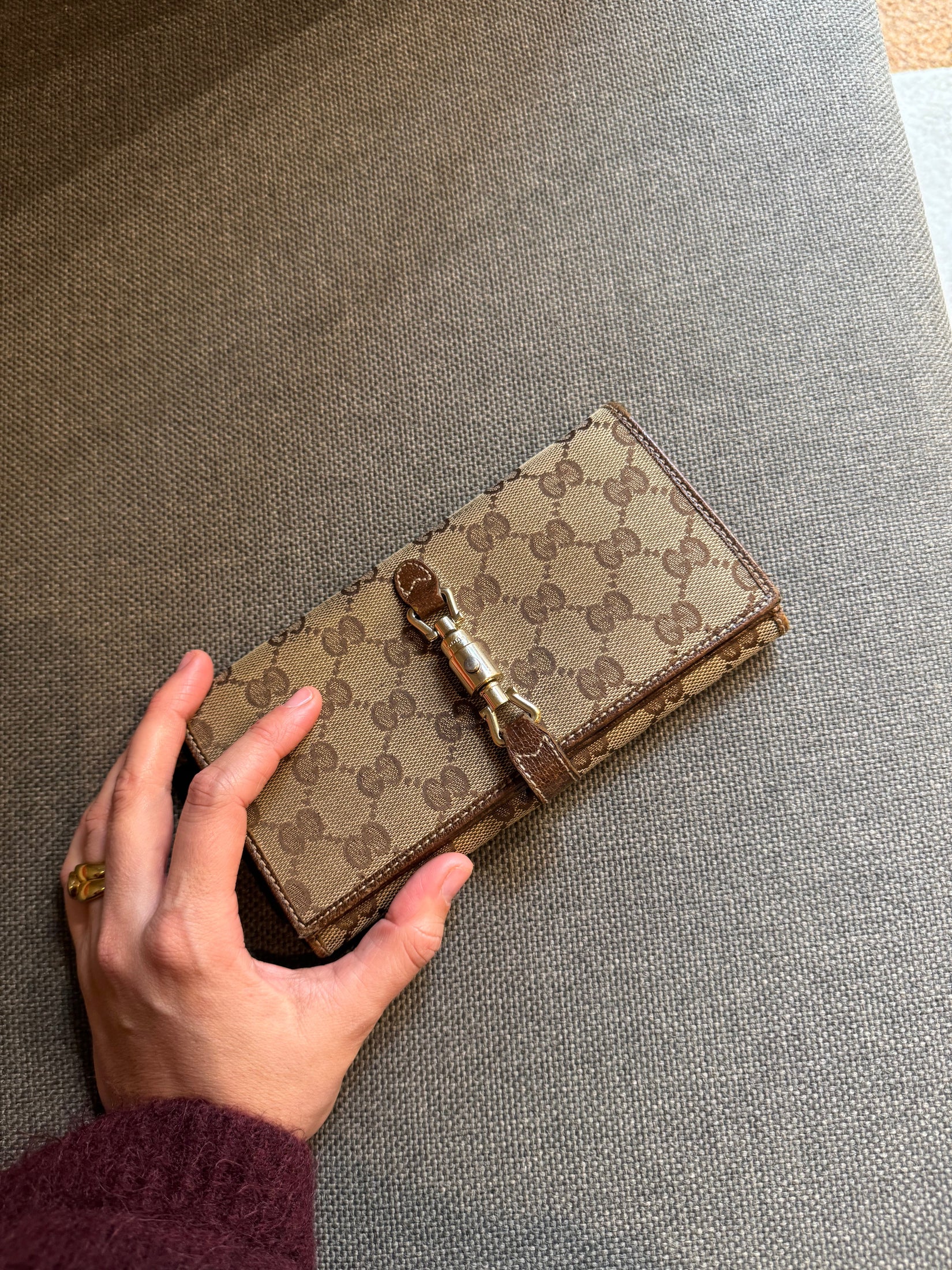 Gucci Vintage Monogram Wallet