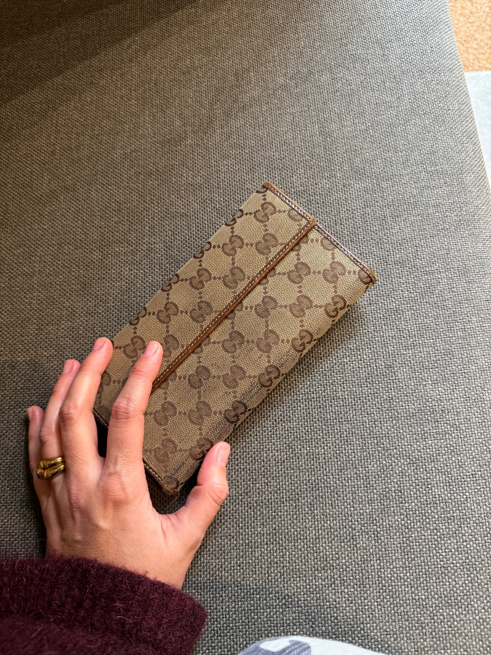 Gucci Vintage Monogram Wallet