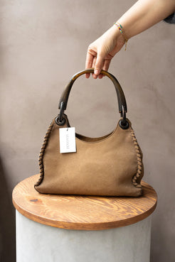 Gucci Wooden Handle Shoulder Bag